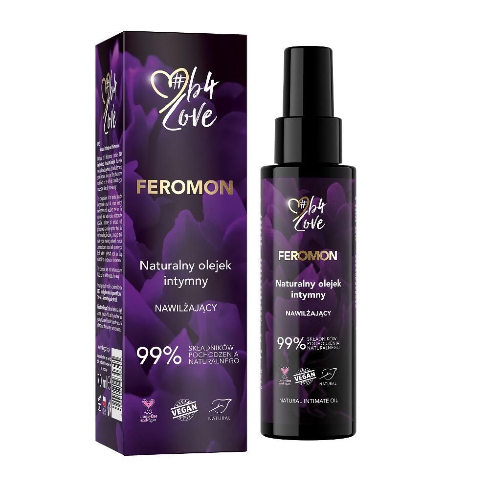 4Organic B4Love natūralus dvifazis intymus aliejus su feromonais 100 ml