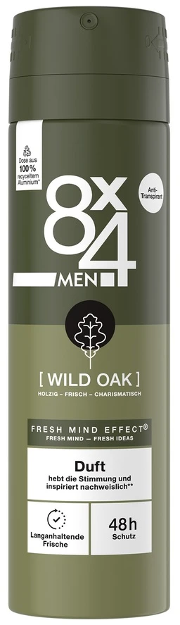 Xxx_Str 8 Str8 8x4 Men Wild Oak antyperspirant w sprayu 150ml