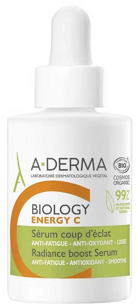A-Derma Biology Energy C Radiance Boost serumai, 30 ml