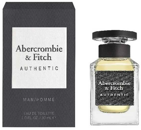 Abercrombie & Fitch Authentic Men EDT tualetinis vanduo vyrams, 30 ml