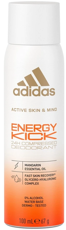 Adidas Energy Kick Dezodorantas moterims, 100 ml