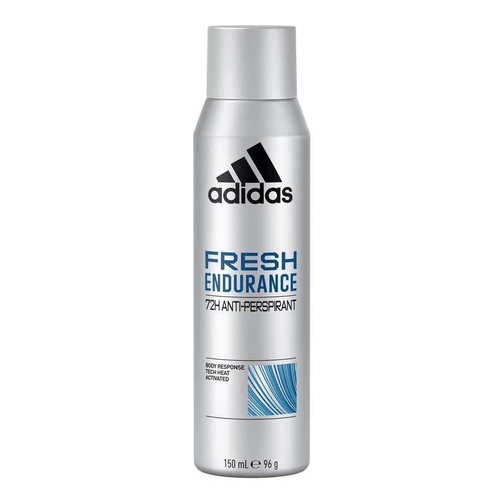 Adidas Fresh Endurance Vegan Anti-Perspirant Cool & Refreshing Dezodorantas Purškiklis For Men, 90 ml