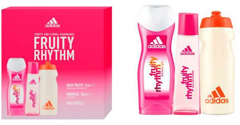 Adidas Fruity Rhythm EDT Purškiklis, 75 ml Sets