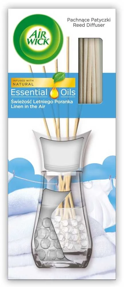 Air Wick Kvapnios lazdelės AW gaivaus obuolių ir linų kvapo, 30 ml