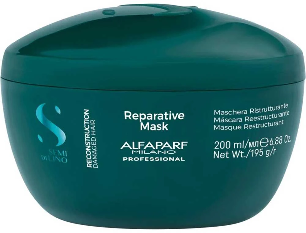 Alfaparf Milano Semi Di Lino Rekonstrukcinė atkuriamoji kaukė 200ml