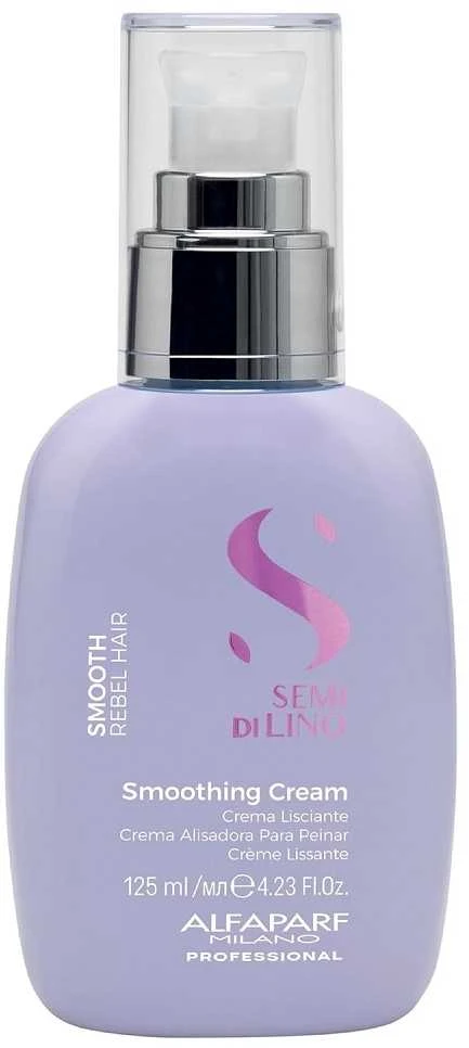 "Alfaparf Milano Semi Di Lino Smooth Smoothing Kreminis"glotninantis kremas plaukams 125ml