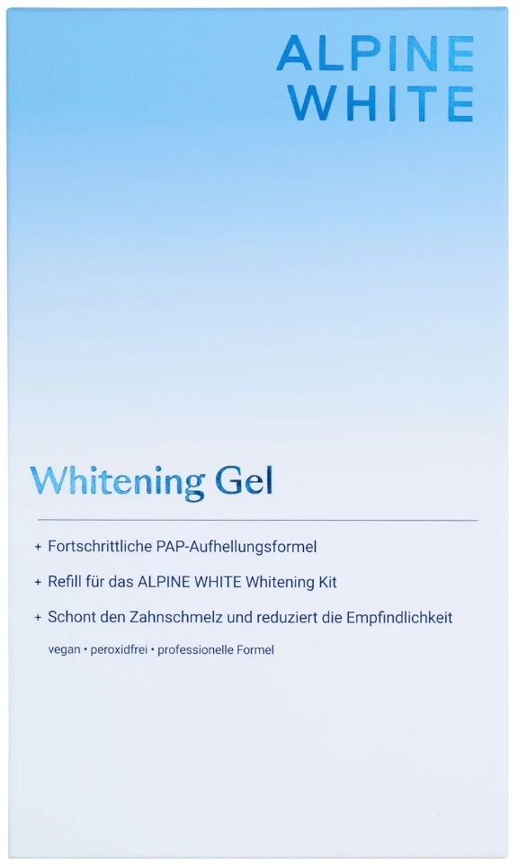White Glo ALPINE WHITE_Whitening Gel dantų balinimo gelis 6ml