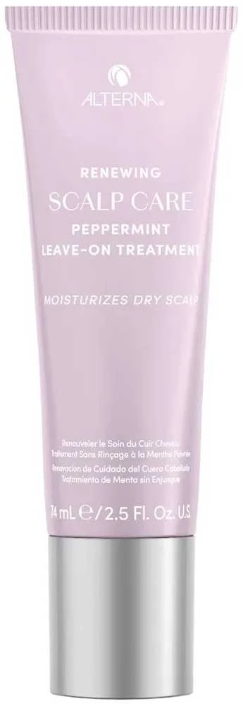Alterna Renewing Scalp Care Peppermint Leave-on Treatment nenuplaunama priemonė galvos odai, 74 ml