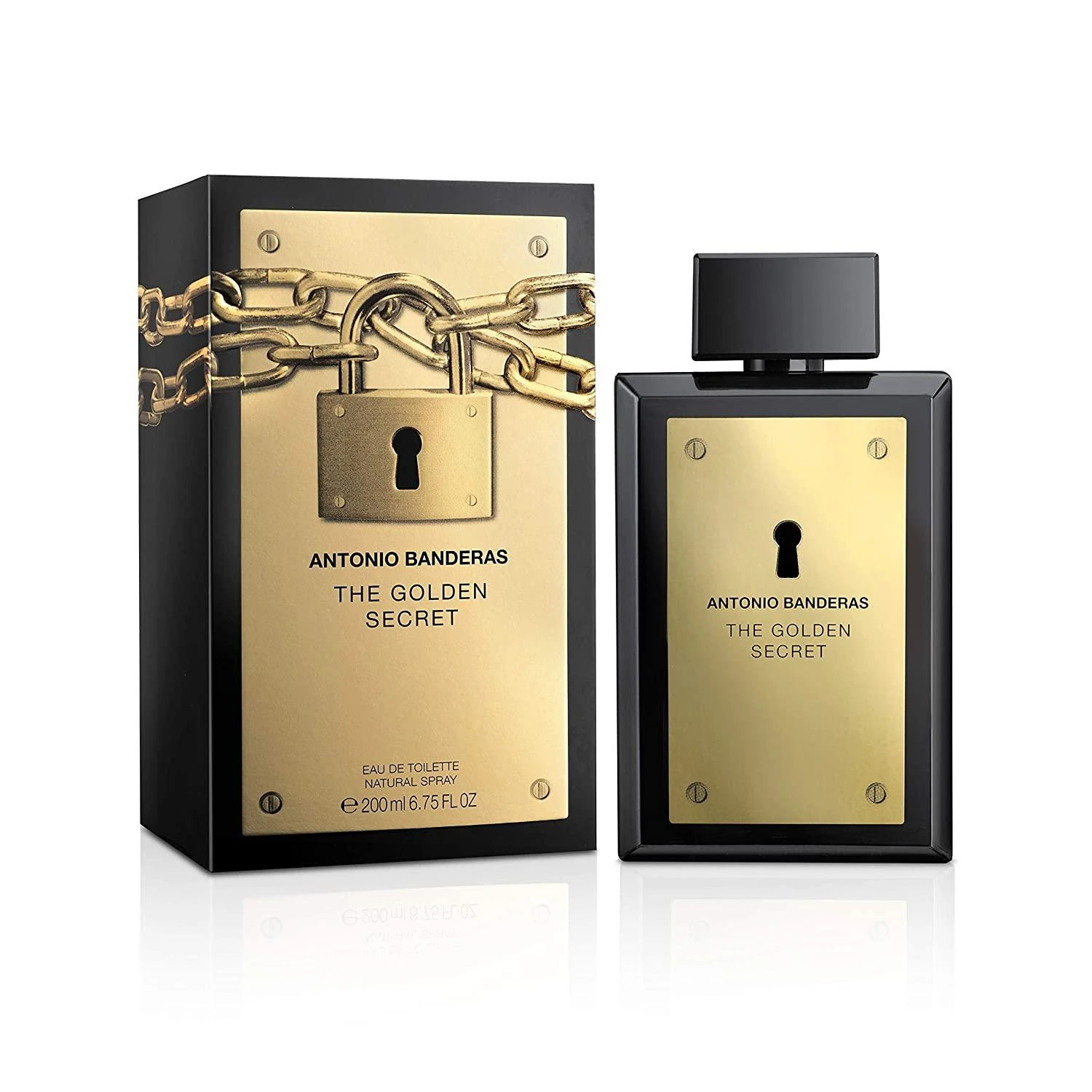 Kvepalai vyrams Antonio Banderas The Golden Secret EDT, 200 ml aprašymas - Prekės nuotrauka