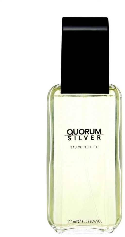 Antonio Puig Quorum Sidabrinis EDT tualetinis vanduo vyrams, 100 ml