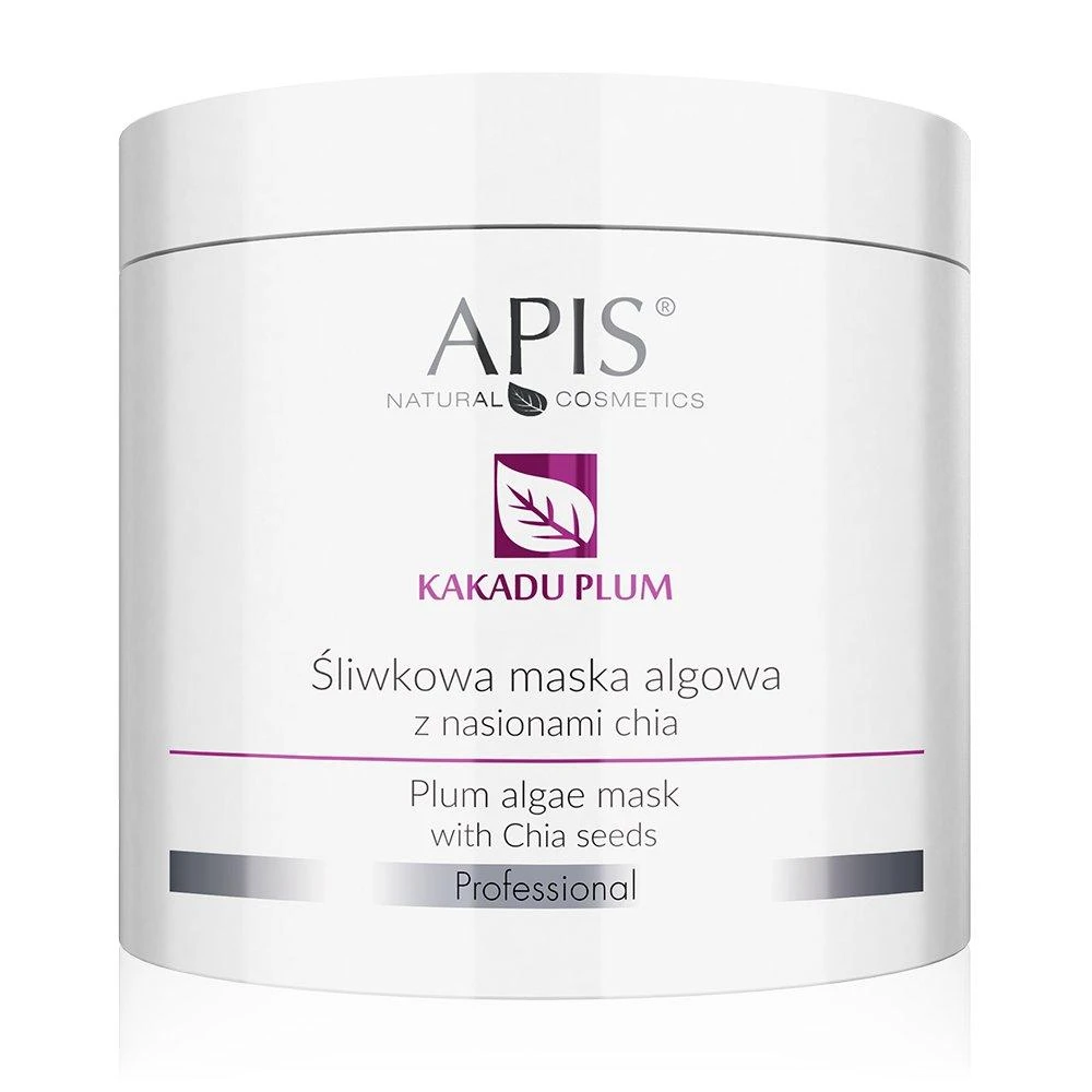 Slyvų dumblių kaukė su chia sėklomis Apis Kakadu Plum Algae Mask, 200g