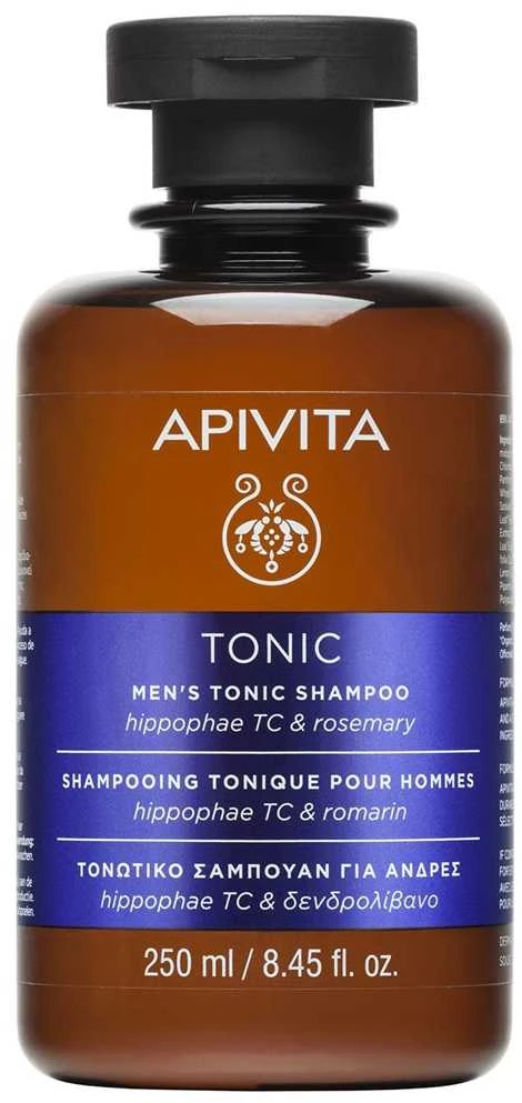 Apivita Men's Tonikas Šampūnas, 250 ml