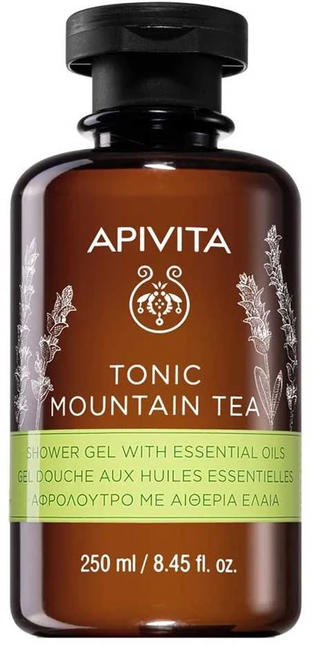 Apivita Tonikas Mountain Tea Dušo želė, 250 ml