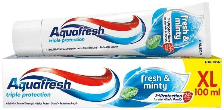 Aquafresh Triple Protection Fresh & Minty dantų pasta 100ml