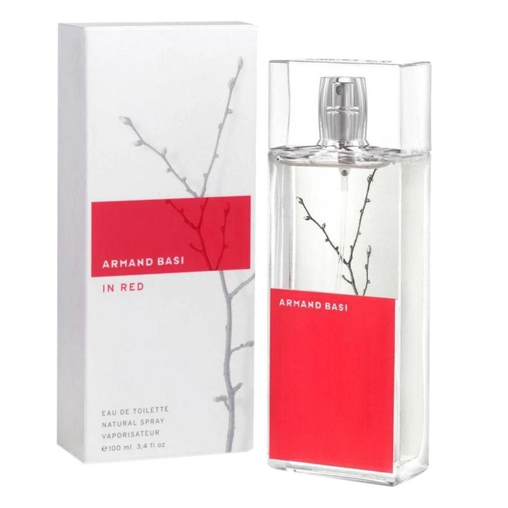 Armand Basi In Raudona EDT tualetinis vanduo unisex, 100 ml