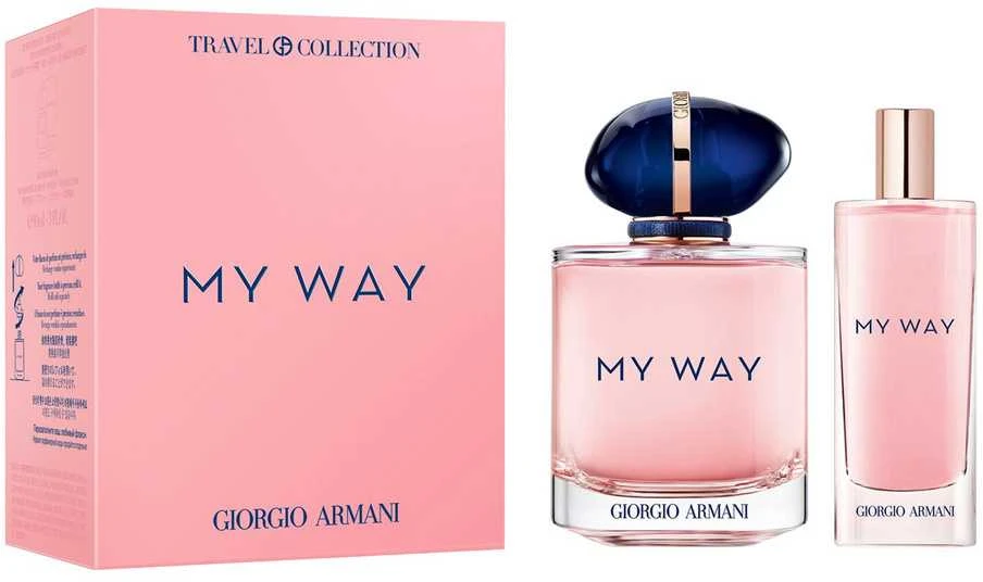 Giorgio Armani My Way Gift Set kvepalų rinkinys moterims (EDP, 90 ml + EDP, 15 ml)