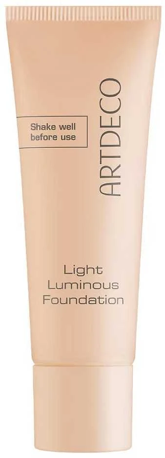 „Artdeco Light Luminous“ makiažo pagrindas, šiltas ir auksinis įdegis, 25 ml