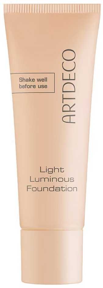 "Artdeco Light Luminous Foundation" neutralios porcelianinės spalvos makiažo pagrindas 25ml