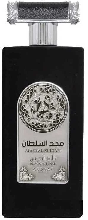 Asdaaf Majd Al Sultan Juodas Intense EDP parfumuotas vanduo vyrams, 100 ml