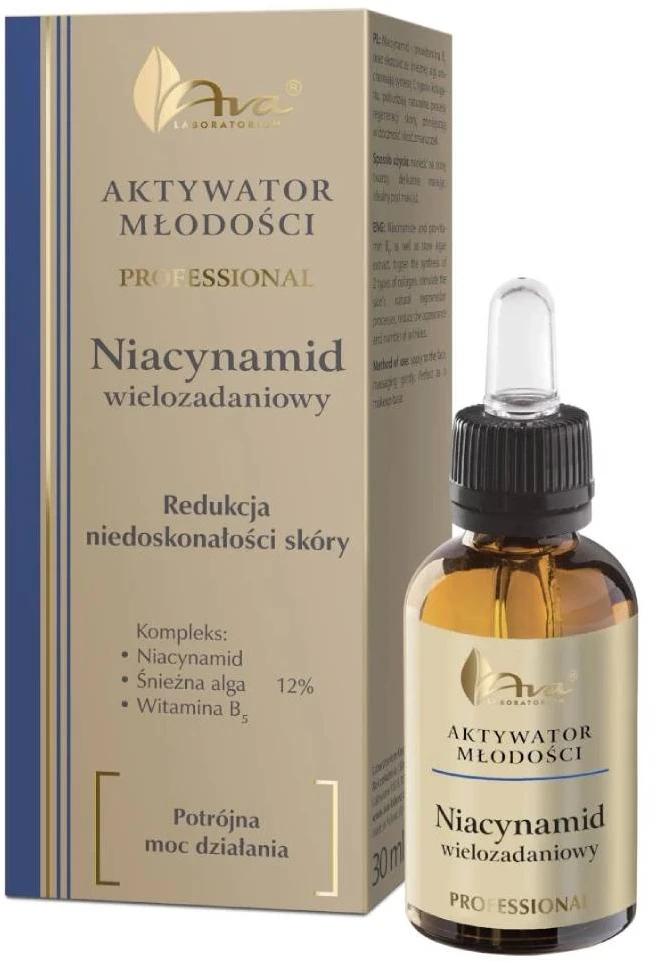 Ava Laboratorium Aktywator Młodości niacynamid wielozadaniowy 30ml