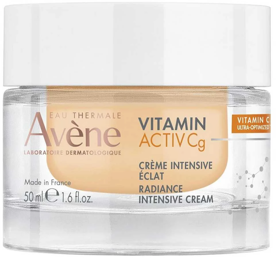 Avène Vitamin Activ Cg Intensive Brightening Kreminis skaistinantis senėjimą stabdantis veido kremas, 50 ml
