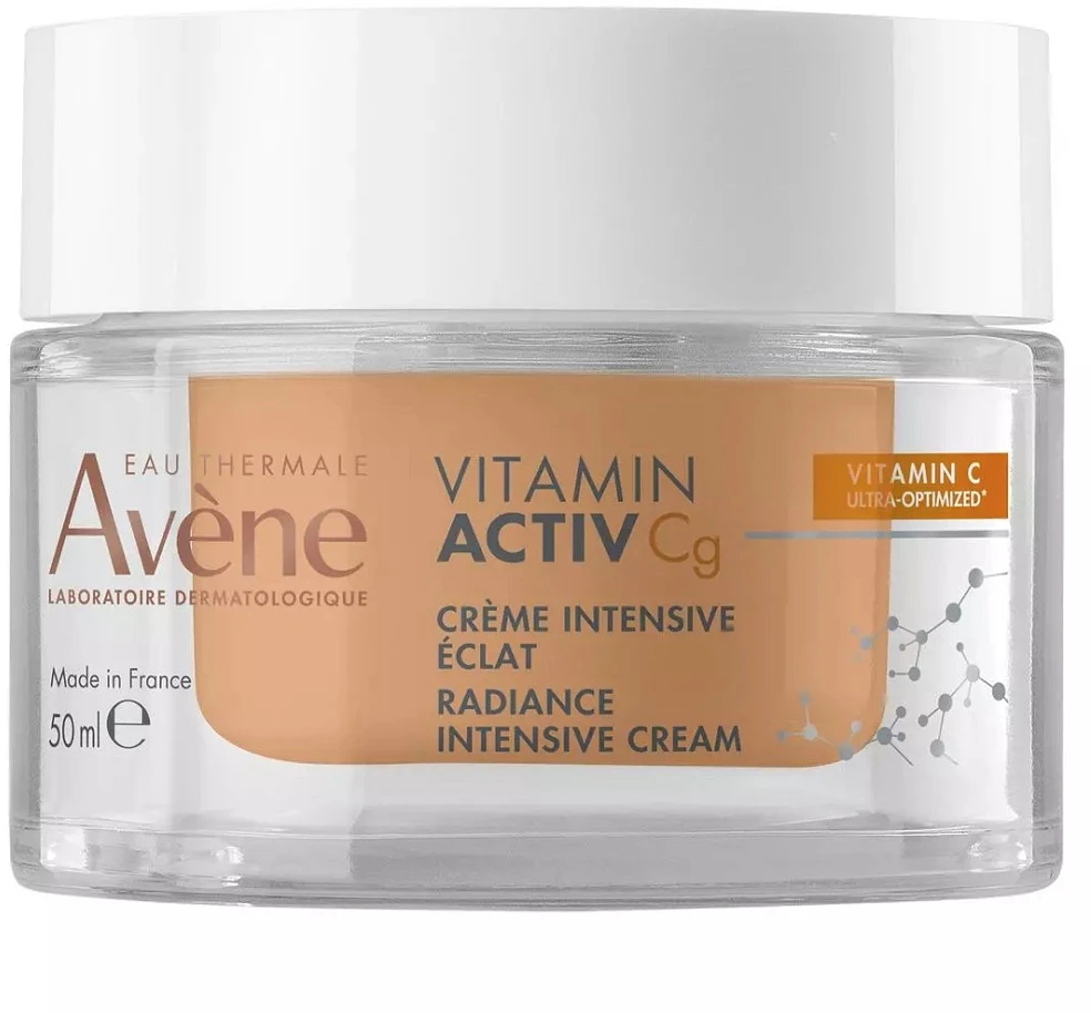 Avene Vitamin Active Cg Radiance Intensive Kreminis skaistinantis senėjimą stabdantis veido kremas, 50 ml