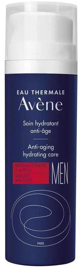 "Avène" drėkinamoji anti-senėjimo priežiūros priemonė vyrams 50ml