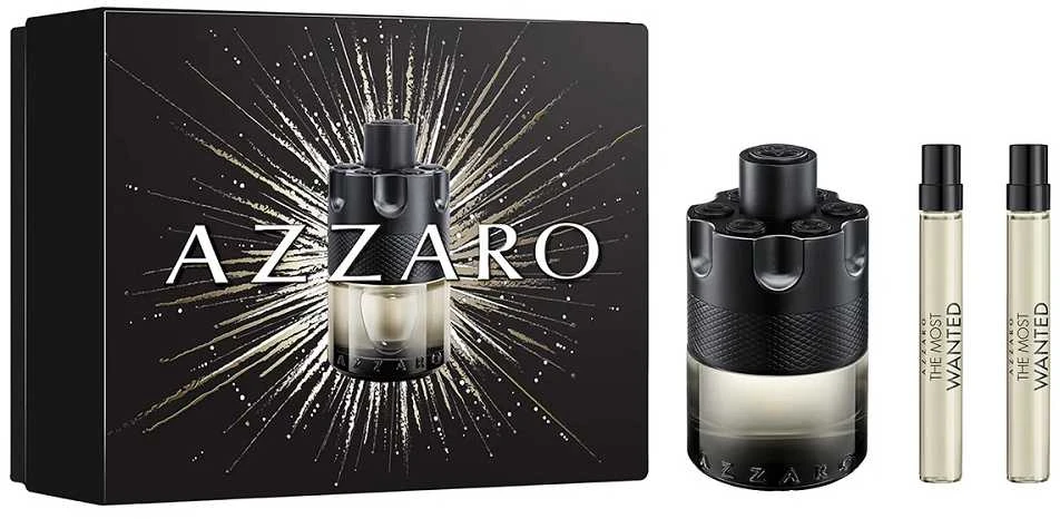Azzaro The Most Wanted Intense rinkinys vyrams (EDT, 100 ml + EDT, 2 x 10 ml)