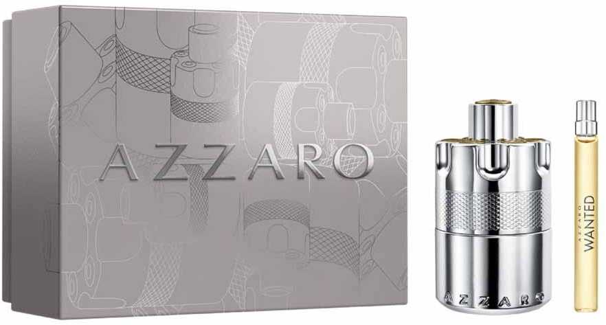 Azzaro Wanted EDP parfumuotas vanduo rinkinys vyrams, 100 ml