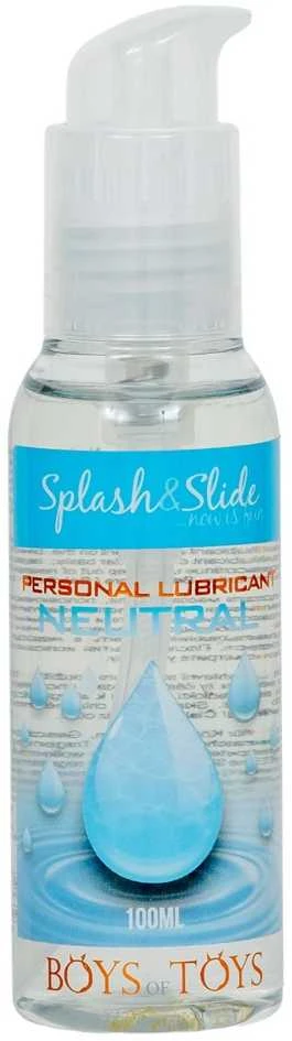 B Series „Splash & Slide“ asmeninis lubrikantas vandens pagrindu, neutralus intymios higienos gelis, 100 ml