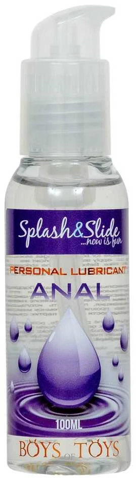 B Series „Splash & Slide“ asmeninis lubrikantas vandens pagrindu, tirštos formulės, intymiam seksui, analinis, 100 ml