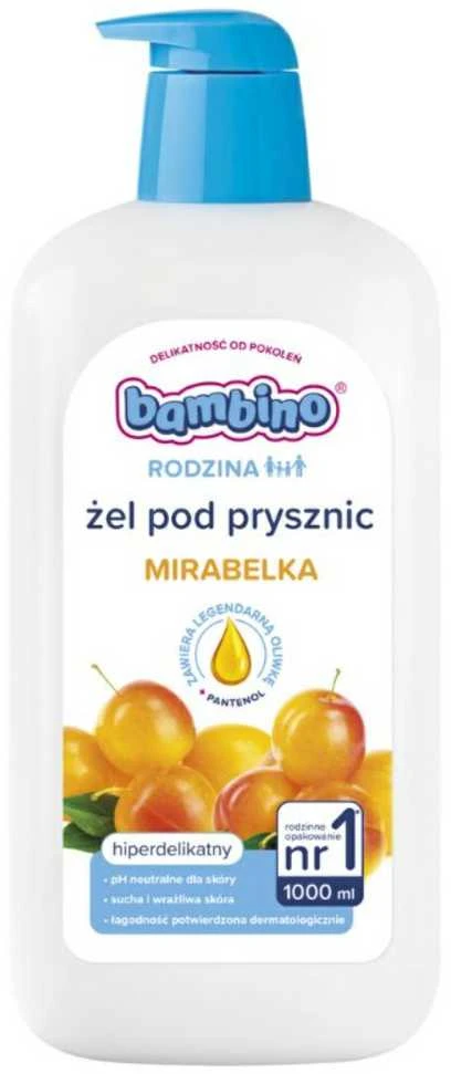Bambino Gel – itin subtilus Mirabelka kvapas