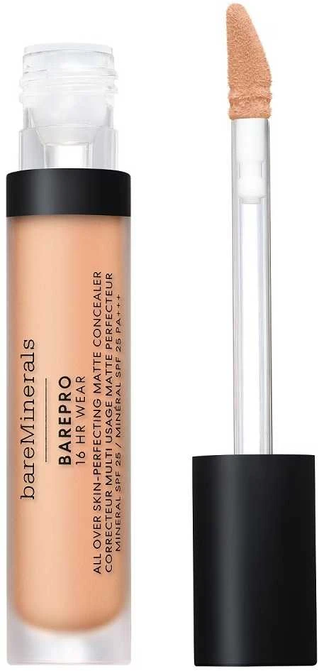 „Bare Minerals“ „Bareminerals Barepro 16hr Wear Matte Perfecting Maskuoklis“ maskuoklis visiems odos tipams, šviesiai ruda, 150, šilta, 7,5 ml