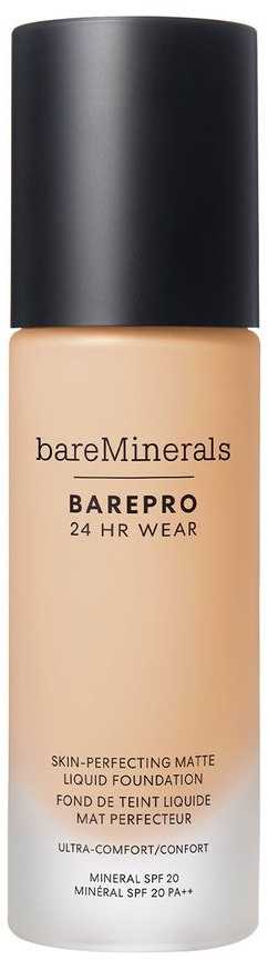 Bare Minerals bareMinerals Matinis makiažas SPF 20 Barepro Skin-Perfecting (Mate Liquid Foundation), 30 ml, Light 21 Neutral