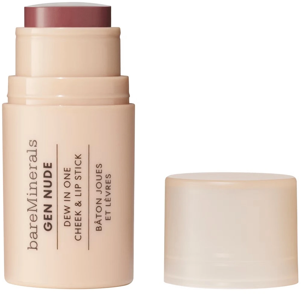 Bare Minerals Gen Nude Dew in One Cheek & Lip Stick kreminė sztyft do policzków i ust Berry Me in Merlot 4.5g