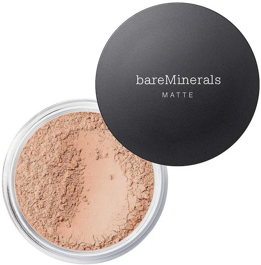 Bare Minerals BareMinerals Matte Loose Foundation SPF 15 matinį efektą suteikianti biri pudra, atspalvis: 14 Medium, 6 g
