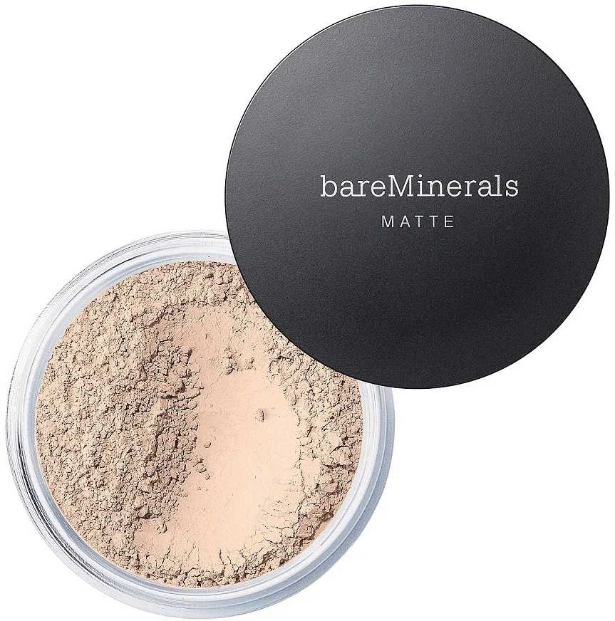 Bare Minerals BareMinerals Matte Loose Foundation SPF 15 matinį efektą suteikianti biri pudra, atspalvis: 05 Fairly Medium, 6 g