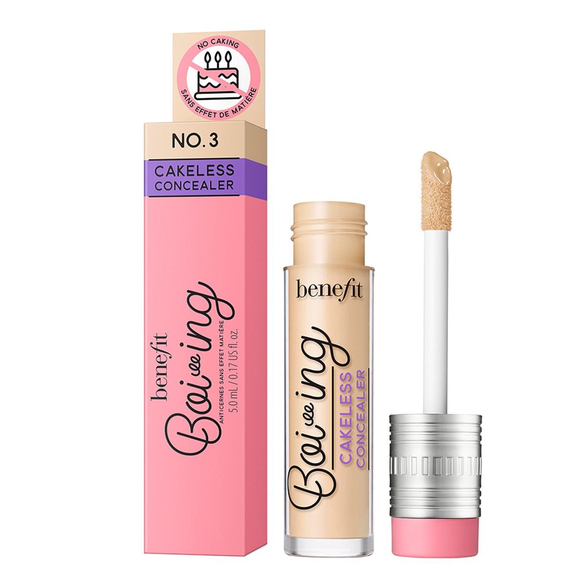 Benefit Boi-ing Cakeless Maskuoklis skystas maskuoklis, atspalvis: 3 Light Neutral, 5 ml