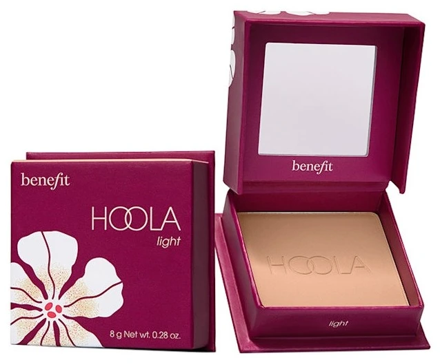 Benefit Hoola Matte Bronzer matinė bronzinanti pudra, atspalvis: Hoola Lite, 8 g