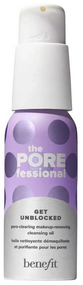 Benefit The POREfessional Get Unblocked Cleansing Oil makiažo valomasis aliejus, 45 ml