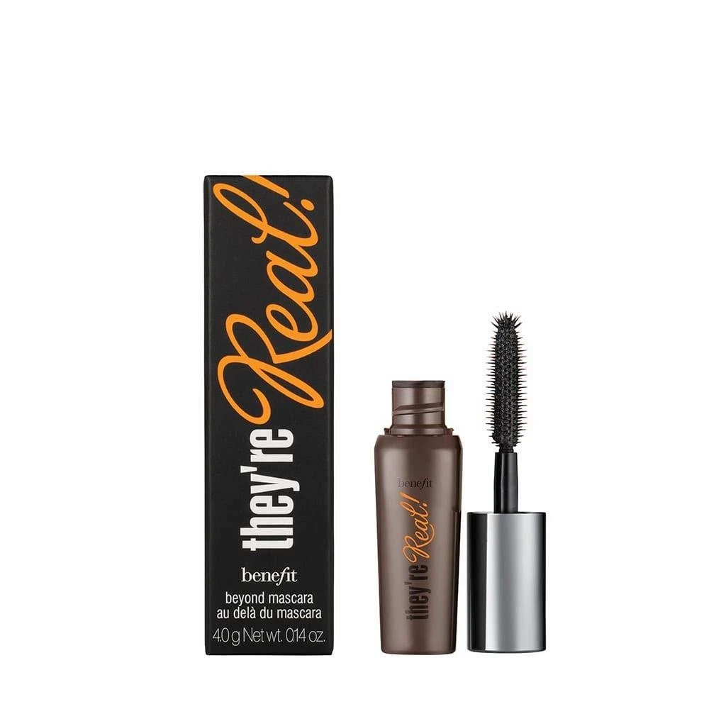Benefit They´re Real! Lengthening Blakstienų tušas Travel Size ilginamasis blakstienų tušas, atspalvis Jet Juodas:, 4 g