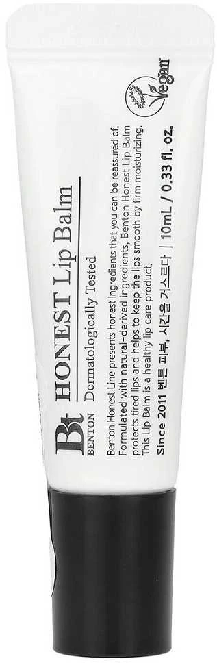 Benton Honest Honest Lūpų balzamas maitinamasis lūpų balzamas, 10 ml