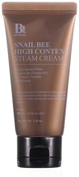 KREMAS BENTON_Snail Bee didelio kiekio garuose kreminis kremas do Twarzy 50g