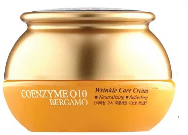 Veido kremas nuo raukšlių su ubichinonu BERGAMO COENZYM Q10, 50 ml