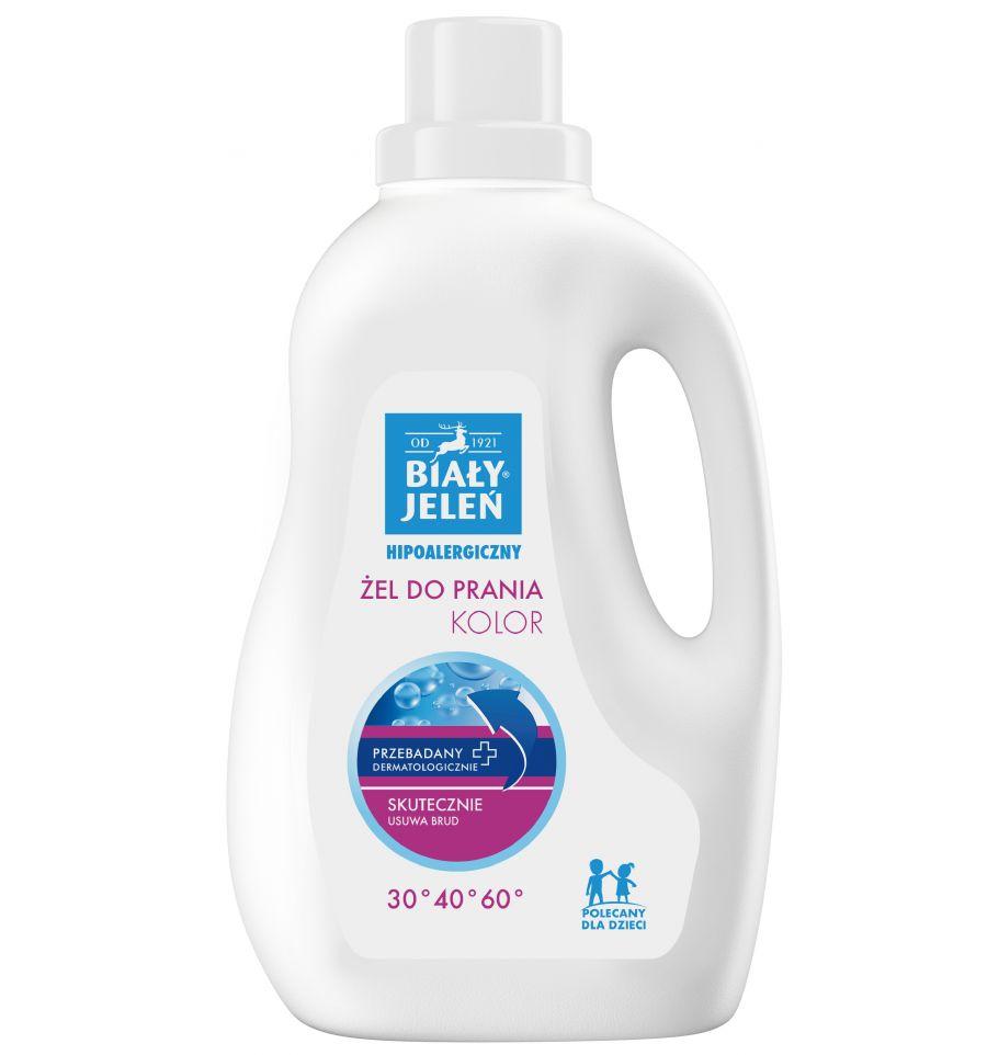 Biay Jelen Baltas Jeleń Hipoalerginis prausimosi gelis Spalva 1,5L (BJŃ000051)