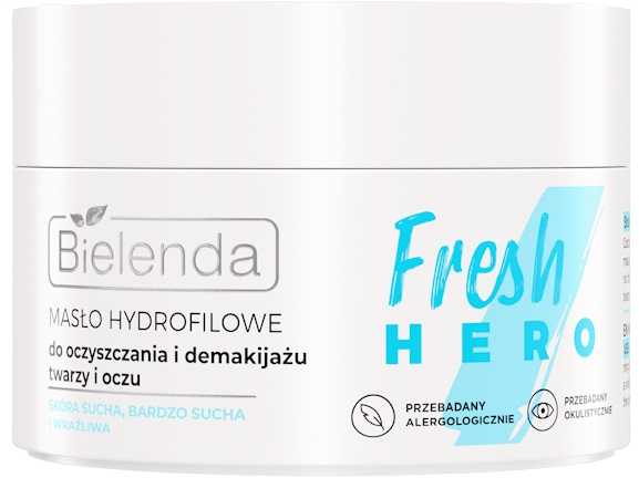 BIELENDA Fresh Hero Hidrofilinis sviestas veido ir akių makiažui valyti, 40g