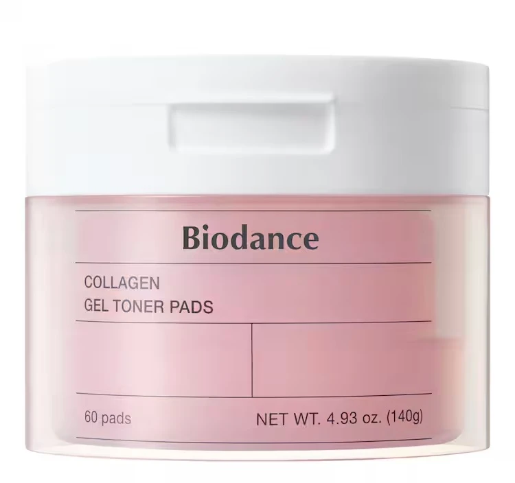 BIODANCE COLLAGEN GEL toniko veido padeliai, 60 vnt