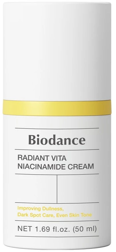 Biodance Radiant Vita Niacinamide Drėkinamasis švytintis veido kremas 50ml