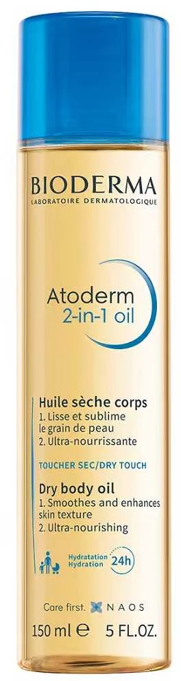 BIODERMA Atoderm 2-in-1 aliejus kūno aliejus