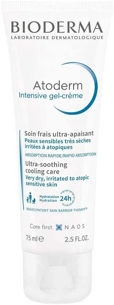 "Bioderma Atoderm Intensive Gel-Kreminis" drėkinamasis veido kremas 75ml